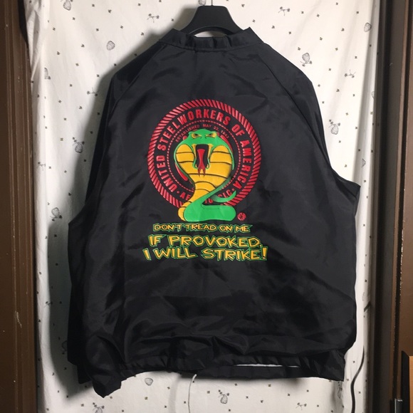 West Ark Other - Steelworkers Jacket- If Provoked I Will Strike!